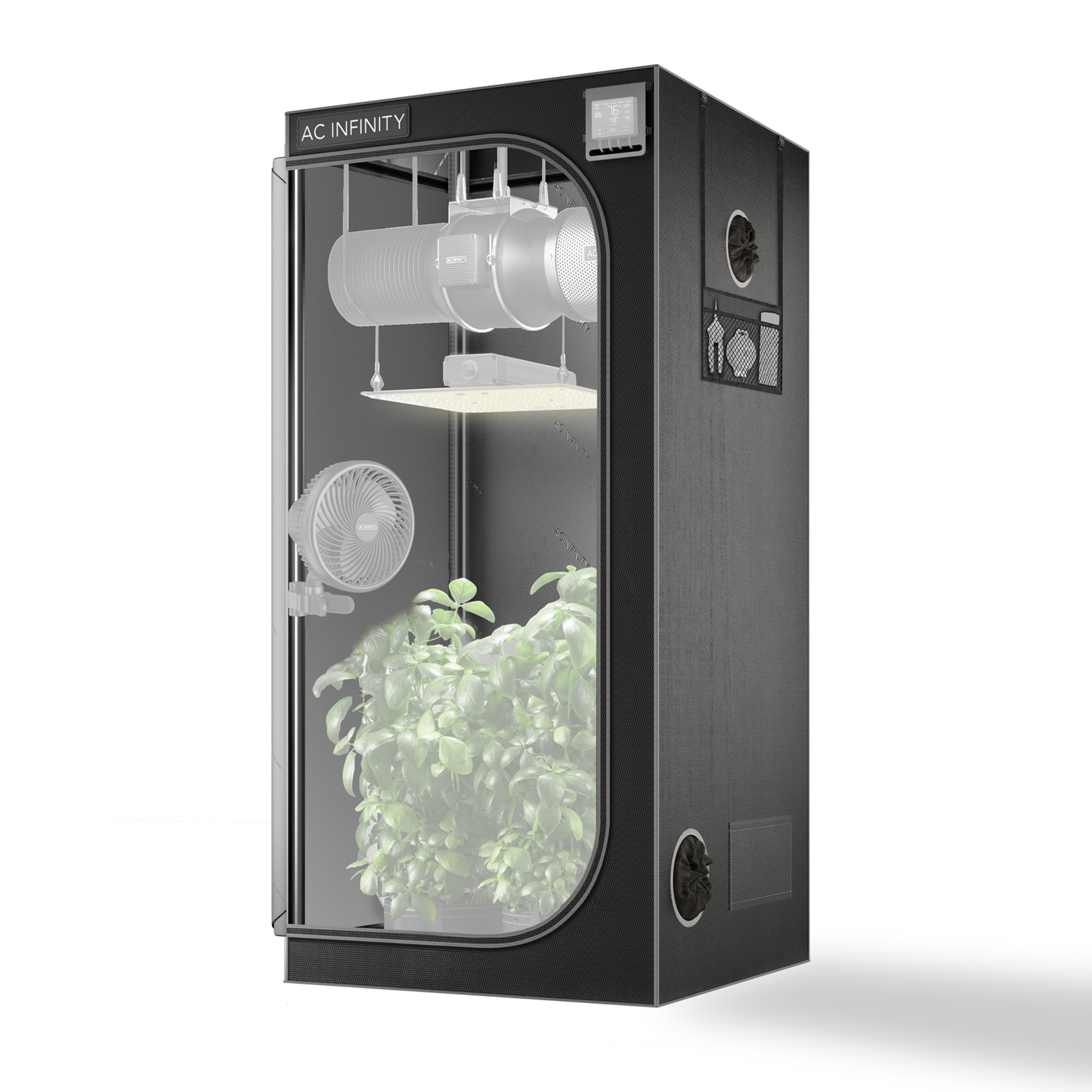 AC Infinity Cloudlab Growboxen Cloudlab 733 - 90 x 90 x 180cm